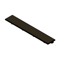 MODULAR SOLUTIONS POLYAMIDE PART END CAP 180MM X 32MM BLACK